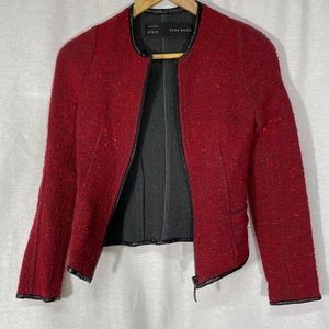 Zara tweed blazer